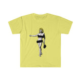 Madge Hitching a Ride Unisex Softstyle T-Shirt