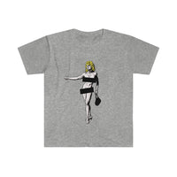 Madge Hitching a Ride Unisex Softstyle T-Shirt