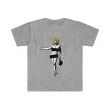 Madge Hitching a Ride Unisex Softstyle T-Shirt