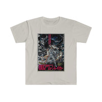 "Japanese moon r"Men's Fitted Short Sleeve Tee