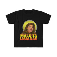 "Maldita Lisiada" Men's Fitted Short Sleeve Tee