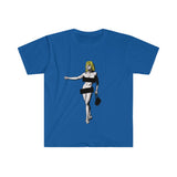 Madge Hitching a Ride Unisex Softstyle T-Shirt