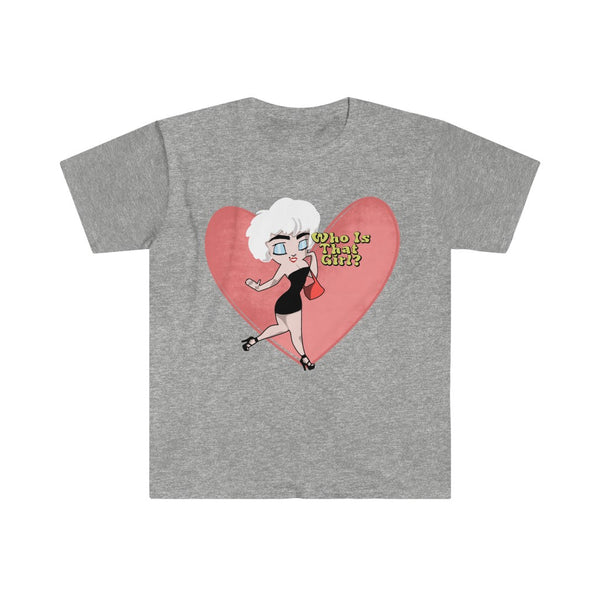 who is that madonna?Unisex Softstyle T-Shirt