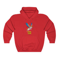 she flies Unisex Heavy Blend™ Hooded Sweatshirt