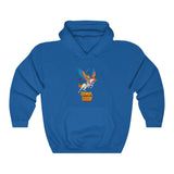 she flies Unisex Heavy Blend™ Hooded Sweatshirt