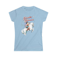 wonder cover 2 Women's Softstyle Tee