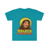 "Maldita Lisiada" Men's Fitted Short Sleeve Tee