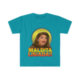 "Maldita Lisiada" Men's Fitted Short Sleeve Tee