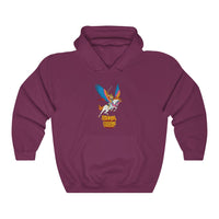 she flies Unisex Heavy Blend™ Hooded Sweatshirt