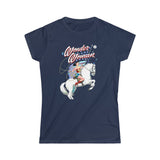 wonder cover 2 Women's Softstyle Tee