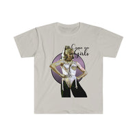 "Come On Girls" Fitted Short Sleeve Tee