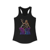 "Queen Of The Galaxy" Women's Ideal Racerback Tank