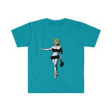 Madge Hitching a Ride Unisex Softstyle T-Shirt