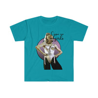 "Come On Girls" Fitted Short Sleeve Tee