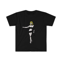 Madge Hitching a Ride Unisex Softstyle T-Shirt