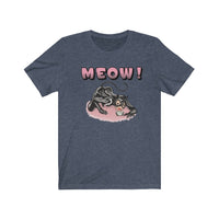 meow milk Unisex Jersey Short Sleeve Tee