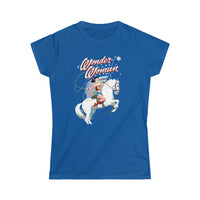 wonder cover 2 Women's Softstyle Tee