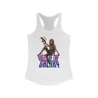 "Queen Of The Galaxy" Women's Ideal Racerback Tank