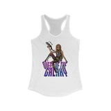 "Queen Of The Galaxy" Women's Ideal Racerback Tank