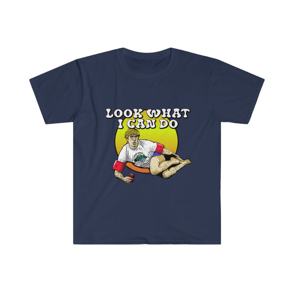 "Look what I can do" Men's Fitted Short Sleeve Tee