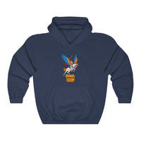 she flies Unisex Heavy Blend™ Hooded Sweatshirt