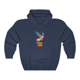 she flies Unisex Heavy Blend™ Hooded Sweatshirt