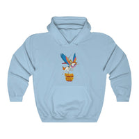 she flies Unisex Heavy Blend™ Hooded Sweatshirt