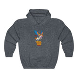 she flies Unisex Heavy Blend™ Hooded Sweatshirt