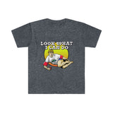 "Look what I can do" Men's Fitted Short Sleeve Tee