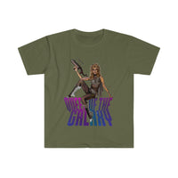 "Queen Of The Galaxy" Men's Fitted Short Sleeve Tee