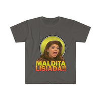 "Maldita Lisiada" Men's Fitted Short Sleeve Tee