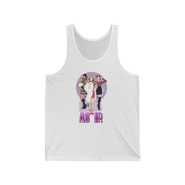 "As If" Jersey Tank