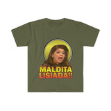 "Maldita Lisiada" Men's Fitted Short Sleeve Tee