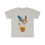 she flies Unisex Softstyle T-Shirt