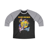 She Roes Unisex Tri-Blend 3/4 Raglan Tee