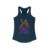 "Queen Of The Galaxy" Women's Ideal Racerback Tank