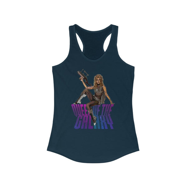 "Queen Of The Galaxy" Women's Ideal Racerback Tank