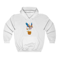 she flies Unisex Heavy Blend™ Hooded Sweatshirt