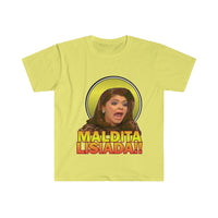 "Maldita Lisiada" Men's Fitted Short Sleeve Tee