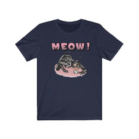 meow milk Unisex Jersey Short Sleeve Tee