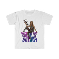 "Queen Of The Galaxy" Men's Fitted Short Sleeve Tee