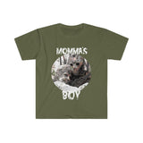 "Momma's Boy" Men's Fitted Short Sleeve Tee