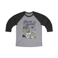 Classic ww/cheetah Unisex Raglan Tee