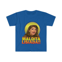 "Maldita Lisiada" Men's Fitted Short Sleeve Tee