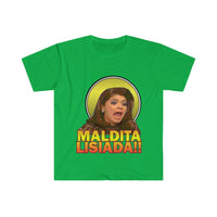 "Maldita Lisiada" Men's Fitted Short Sleeve Tee