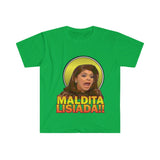 "Maldita Lisiada" Men's Fitted Short Sleeve Tee