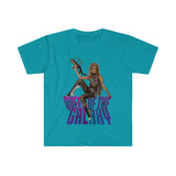 "Queen Of The Galaxy" Men's Fitted Short Sleeve Tee