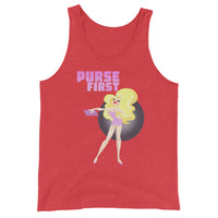 Purse First Tank Top