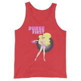 Purse First Tank Top