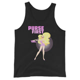 Purse First Tank Top